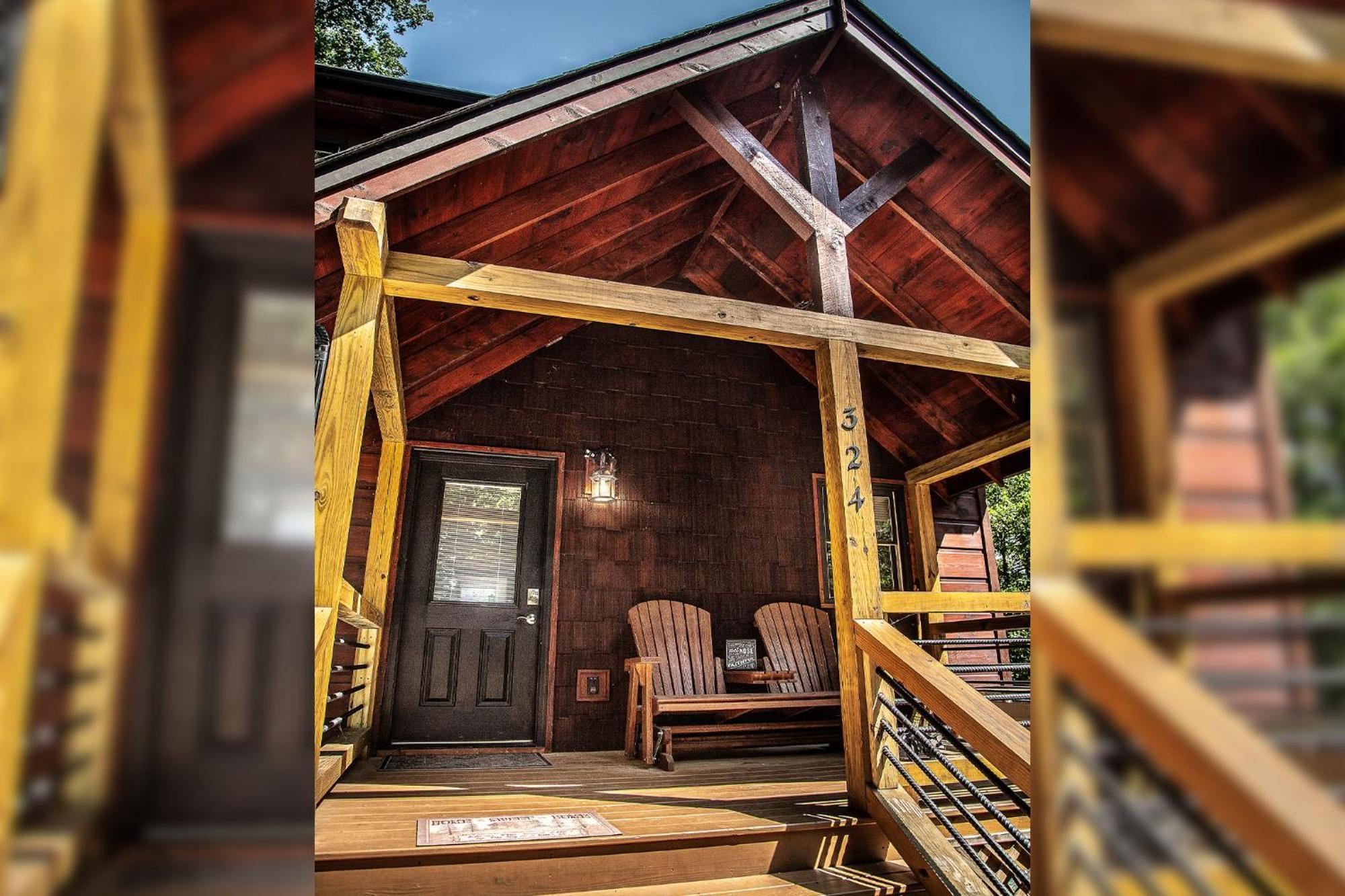 Adore The Smores Rustic Mountain Charm Outdoor Spaces And A Cozy Hot Tub ブルーリッジ山脈 エクステリア 写真